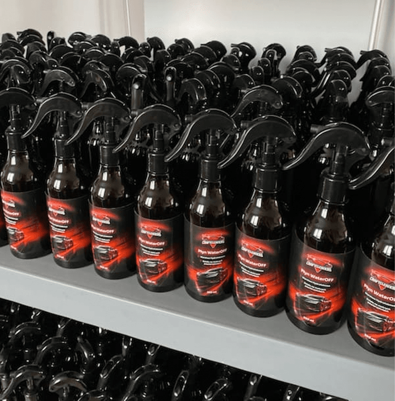 WaterOff 250ml - niewidzialna wycieraczka, płyn hydrofobowy na 3 miesiące